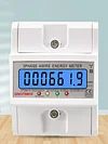 3 Phase 4 Wires Electric Energy Meter 100A Energy Meter AC 3*230/400V for Indoor
