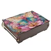 (US Local)Diamond Painting Storage Box DIY 5D Diamond Painting Jewelry Box (Butterfly A)