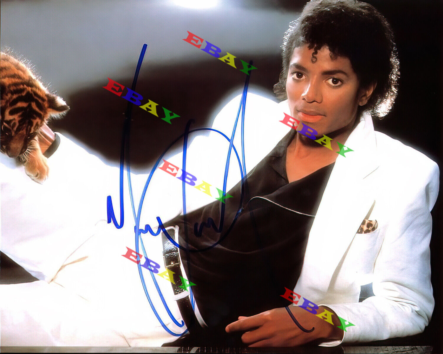 Michael Jackson King of Pop Autographed signed 8x10 Photo Poster painting Reprint