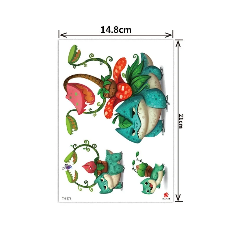 Flower arm tattoo stickers half arm tattoo stickers flower creative tattoo stickers waterproof and durable