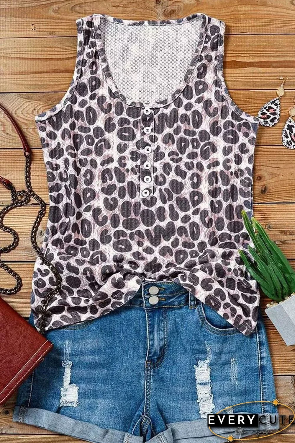 Leopard Tank Top