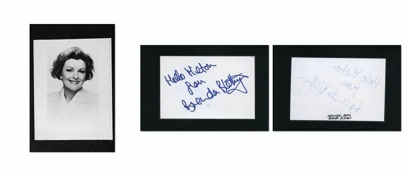 Brenda Blethyn - Signed Autograph and Headshot Photo Poster painting set - Pride and Prejudice