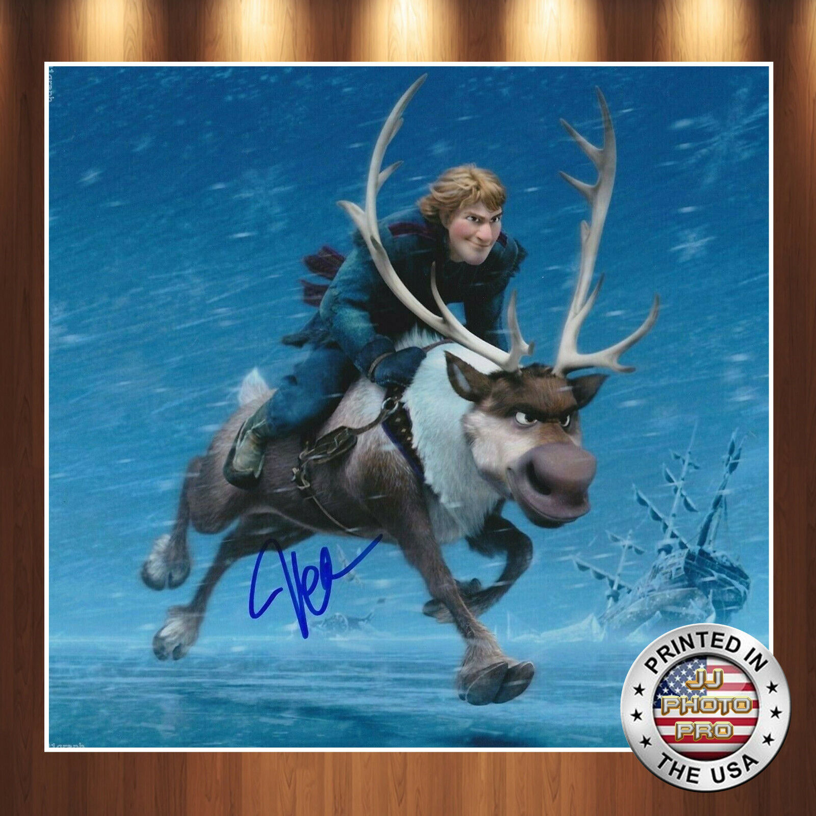 Jonathan Groff Autographed Signed 8x10 Photo Poster painting (Frozen) REPRINT