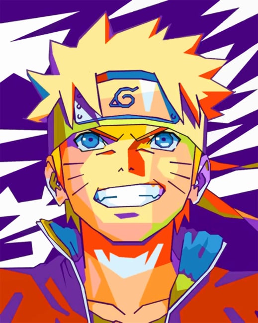 

Naruto Pop Art – Paint By Numbers - 40*50CM, 501 Original