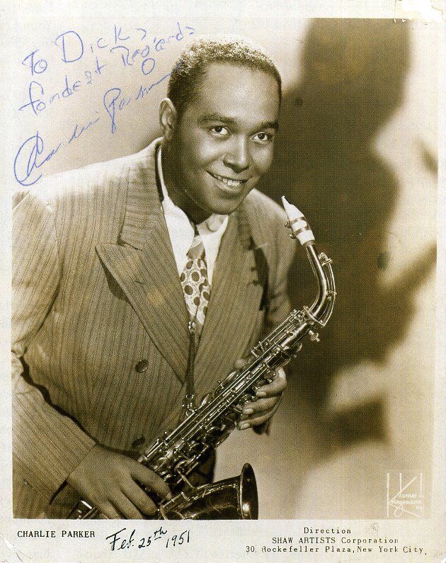 CHARLIE 'BIRD' PARKER Signed Photo Poster paintinggraph - Musician / Jazz Saxophonist - preprint