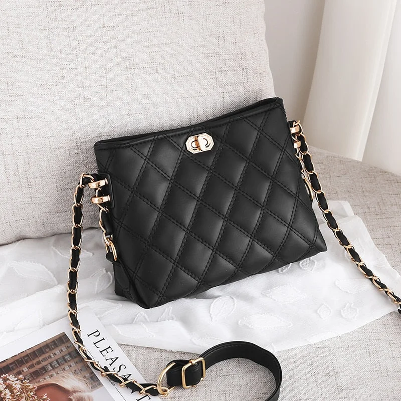 2021 New Crossbody Bags for Women Fashion Shoulder Bag Small Designer Ladies Handbags Chain Strap Hand Bags