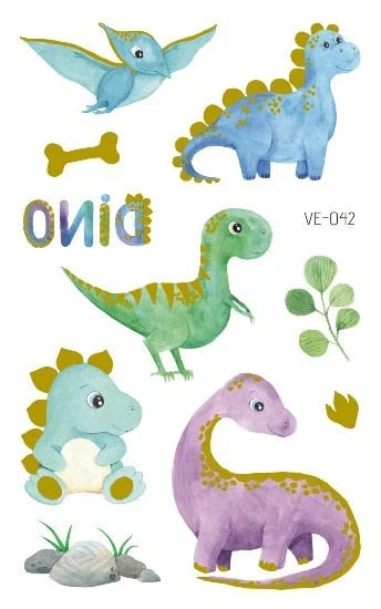 Cool Cartoon Temporary Red Card Tattoo Sticker for Boy Child Tattoo Kids Body Art Water Transfer Fake Tattoo Decals 120*75mm