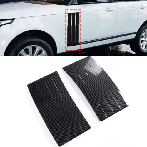 Dronehint Carbon Fiber Fender Air Intake Side Door Shark Gille For 2013-2020 Range Rover (For: Land Rover) Parts