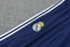 Kids Kit Real Madrid 25-26 1/4 Zip Tracksuit White Retro Version Chandal