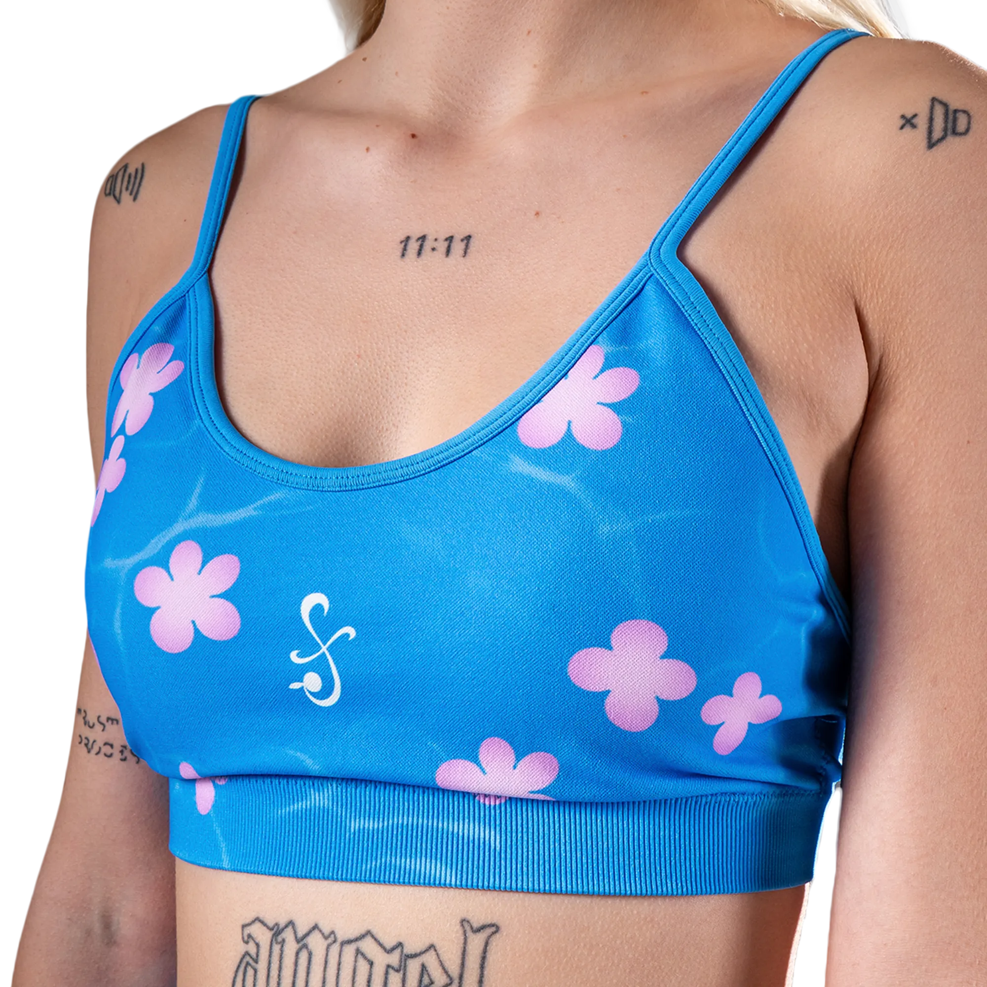 Flower Seamless Bra