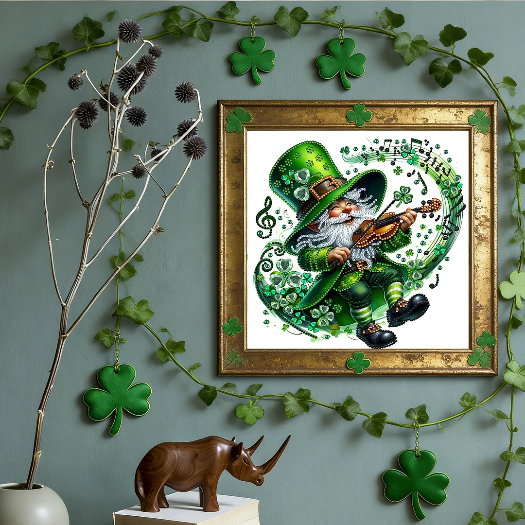 Music Elderly Special Shaped 5D DIY Partial Drill Diamonds Dots Gem Art Kits for Adults Beginners Home Decor Diamonds Paintings Gem Art 11.81 X11.81inch