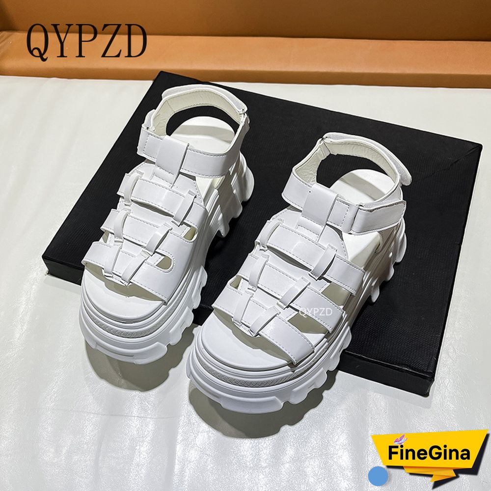 Women Sport Sandals Wedge Hollow Out Sexy Open-Toed Ladies Sandals Outdoor Cool Platform Shoes Women Beach Sandalias De Mujer