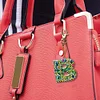 1Pc DIY Diamond Painting Lettter Keychain