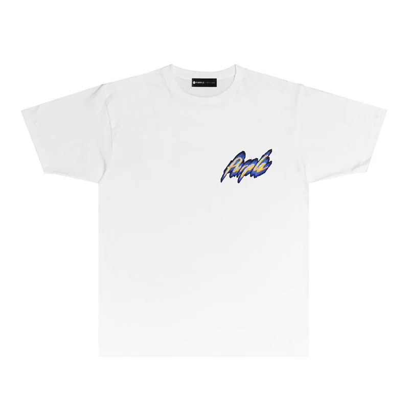 Purple 2023 new fashion T-shirt short sleeves