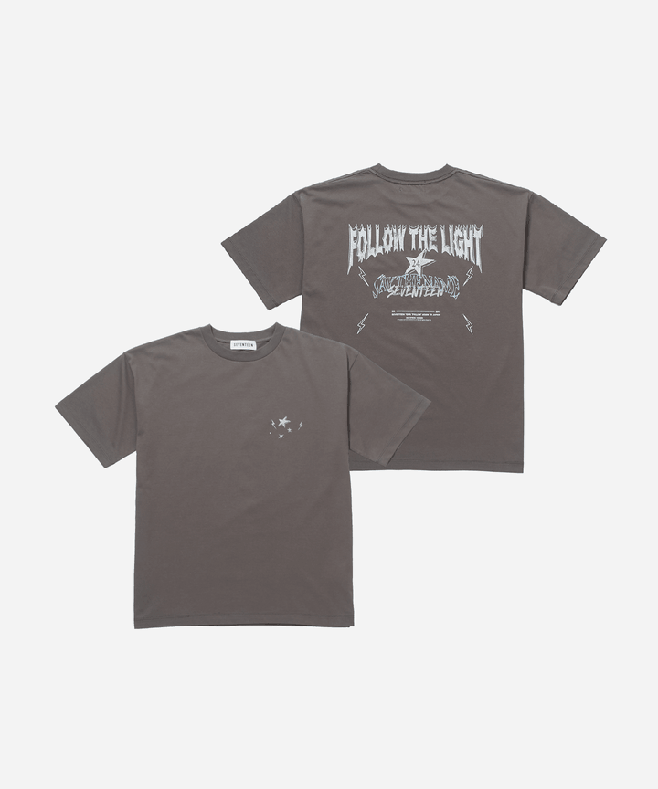 SEVENTEEN Tour Follow Again Japan Gray T-Shirt officialsvtshop