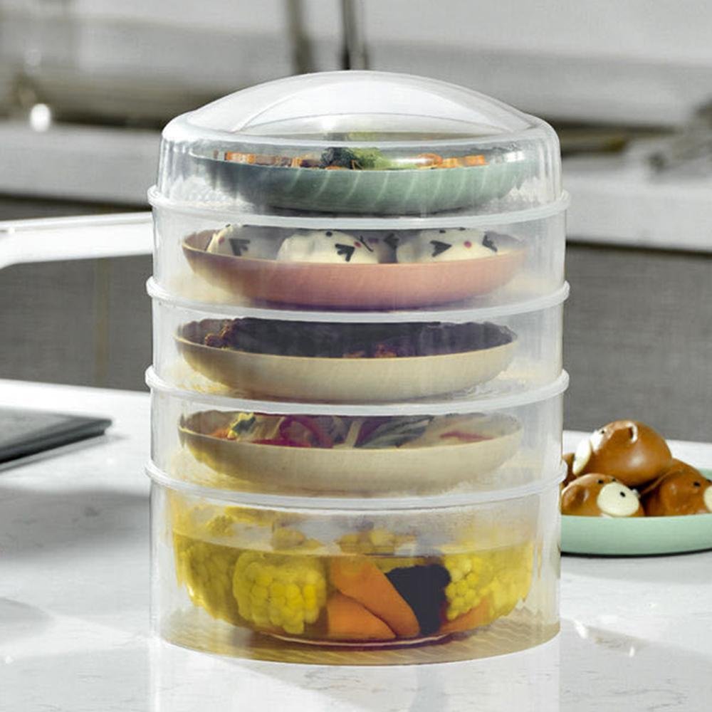 5-Tier Transparent Food Storage Container