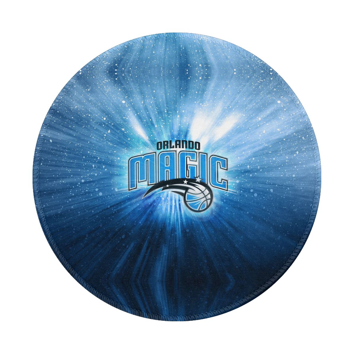 Orlando Magic Basketball Club Waterproof Round Mouse Pad for Wireless Mouse