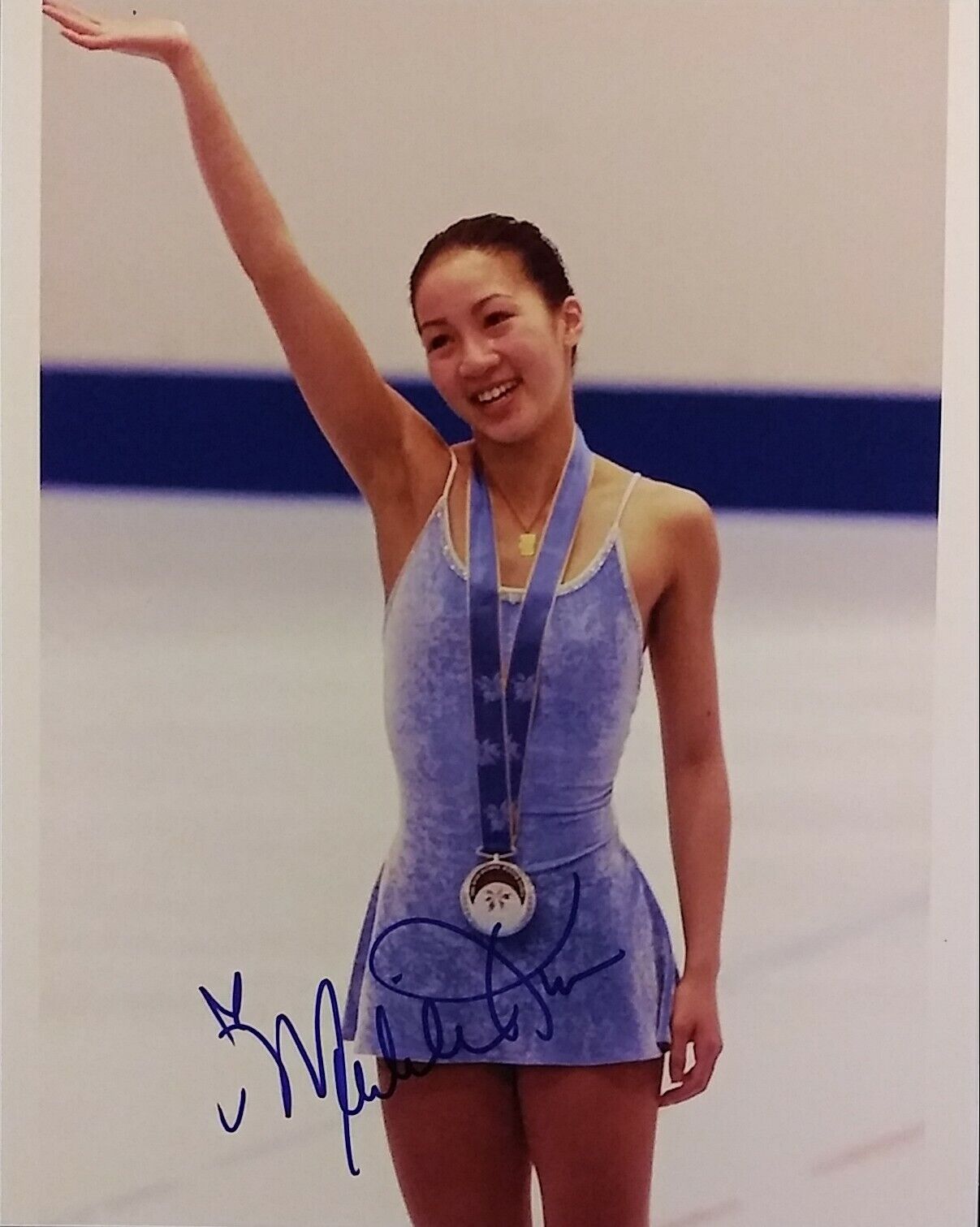 Michelle Kwan signed 8x10