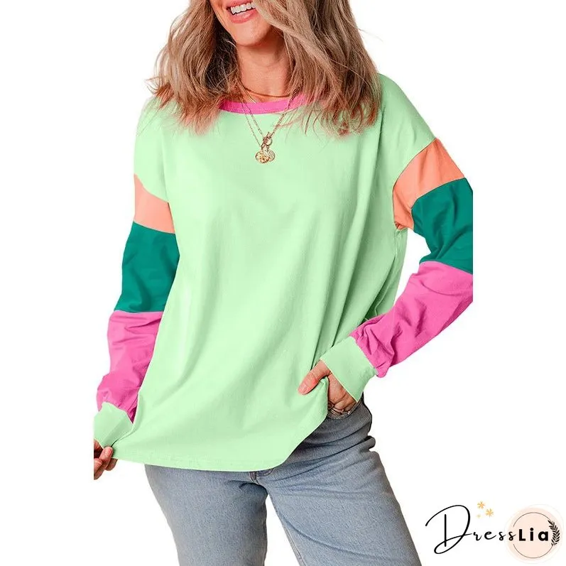Women's Pullover Round Neck Long Sleeves For Unique Design Sweaters