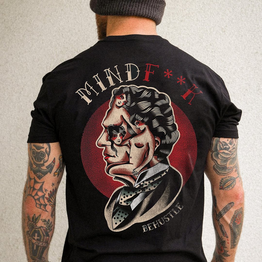 Mind man t-shirt - Krazyskull