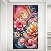 (40*70cm)Flower - Full Round Drill Diamond Painting