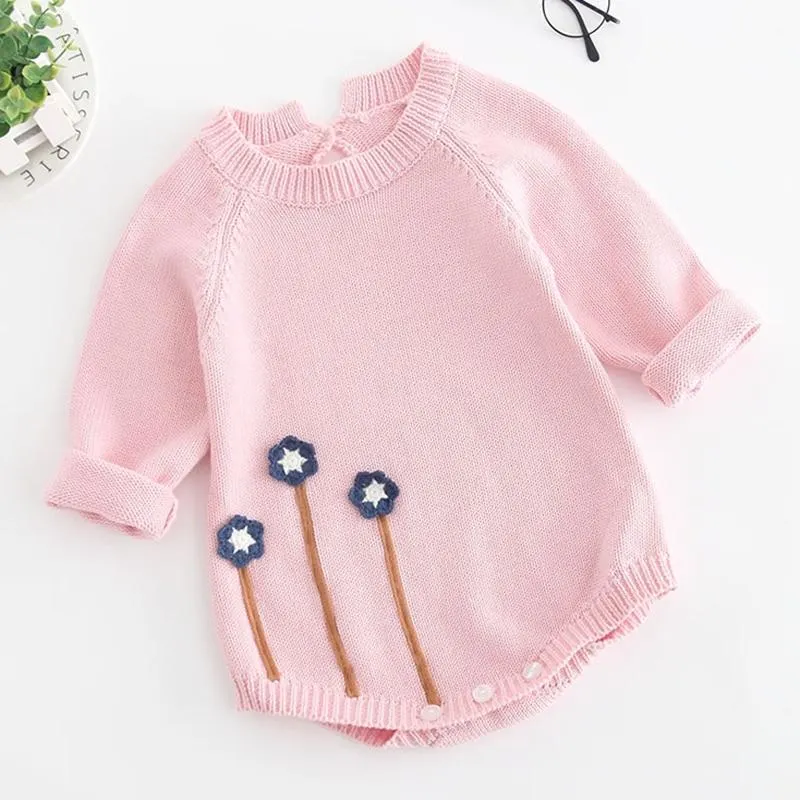 0-3Yrs Spring Autumn New 2020 Baby Girl Pure Color Rompers And Hat Baby Girl  Long Sleeves Rompers Baby Girl Newborn Rompers