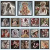 Beaut&eacute; sp&eacute;ciale en forme de 5d bricolage partiel diamants points kits d&rsquo;art pr&eacute;cieux pour adultes d&eacute;butants d&eacute;coration int&eacute;rieure diamants peintures de pierres pr&eacute;cieuses 11,81 x 11,81 pouces