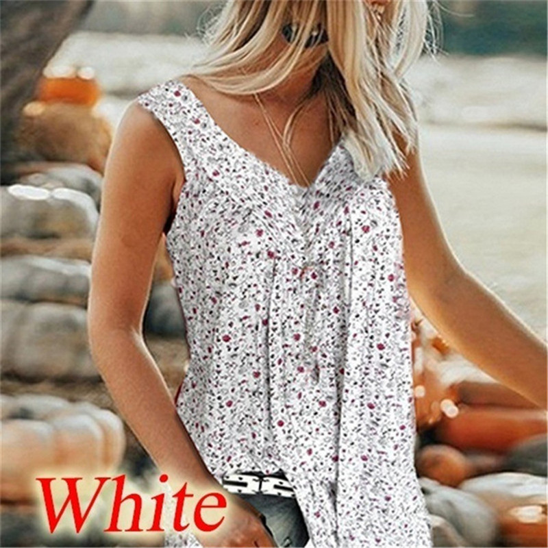 Oversized Floral Print Women T-shirt