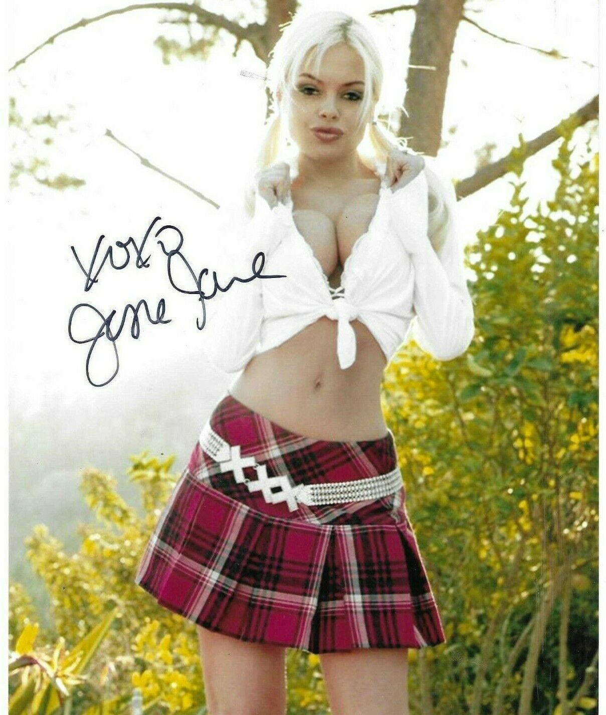 Jesse Jane signed 8x10 Photo Poster painting with autograph model non nude model