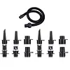 6Pcs Air-Pump Hose Connector Air Valve Nozzles Paddle SUP Board Boat Accessories