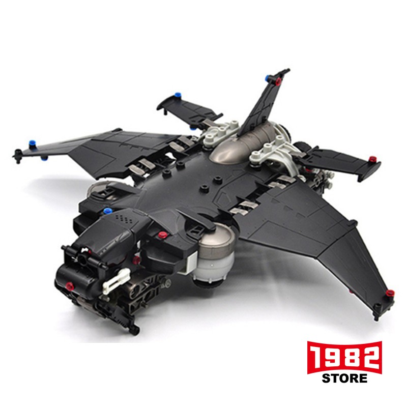 RIHIO MM004 Black SKY LIMULUS GROUD HORSEFOOT Plane Assembly Toy Action Figure Building Kit Collectible Model DIY Construction Playset Transformable Vehicle Figurine Kids Adults Gift Premium Durable