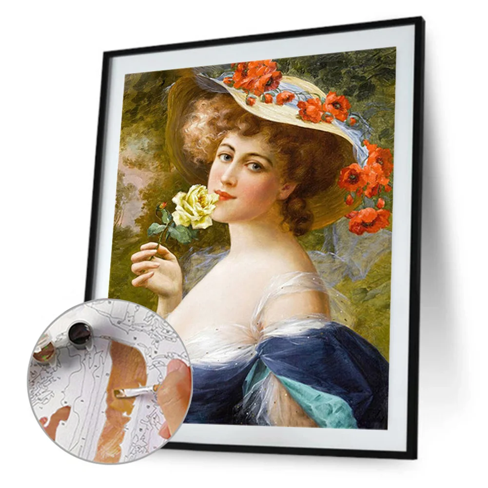 DIY Paint By Number 40*50cm - Lady