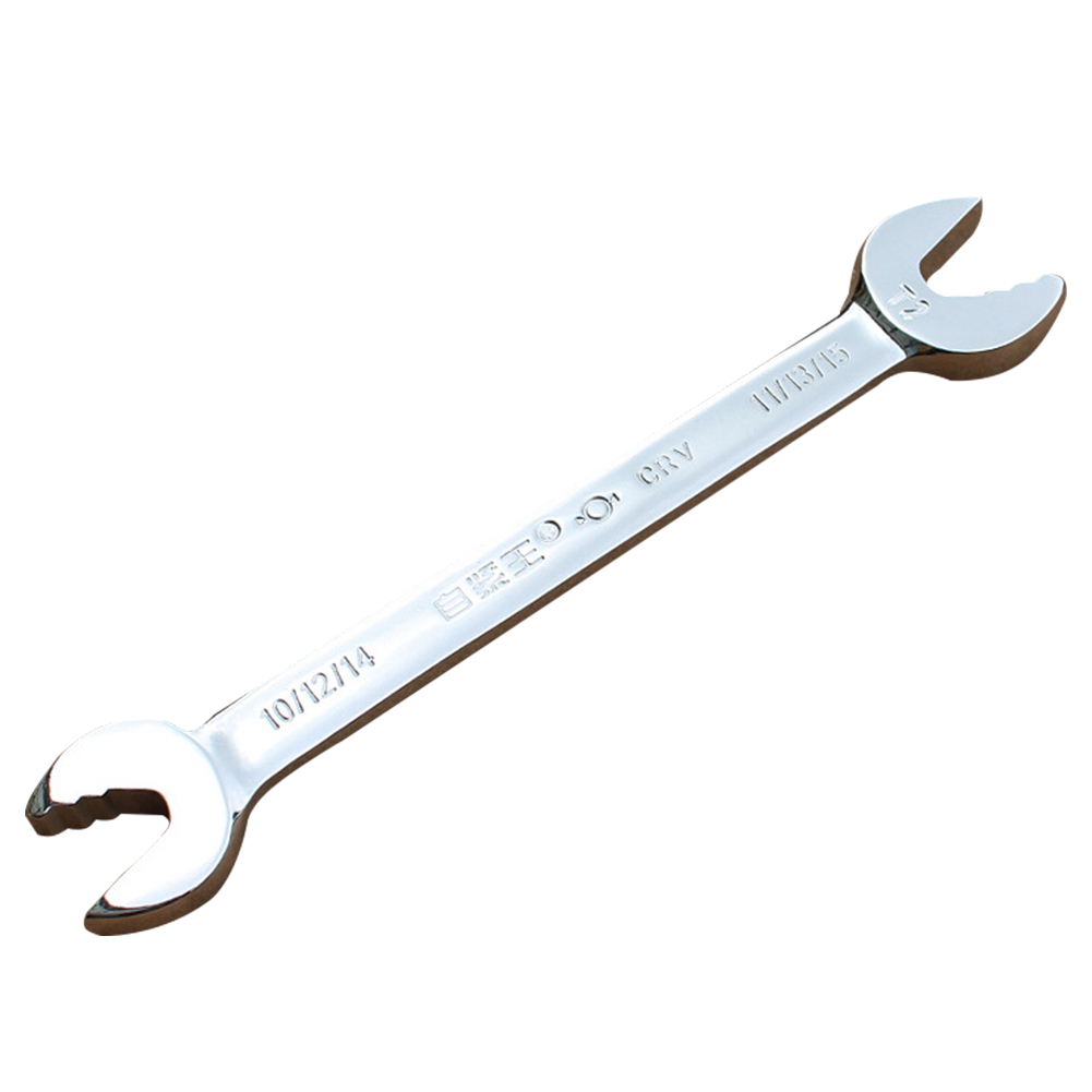 

Portable CR-V Double Head Open End Wrench Repair Hand Tools Ratchet Spanner, T1, 501 Original