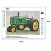 Diamond Painting-5D Full Round Drill Tractor