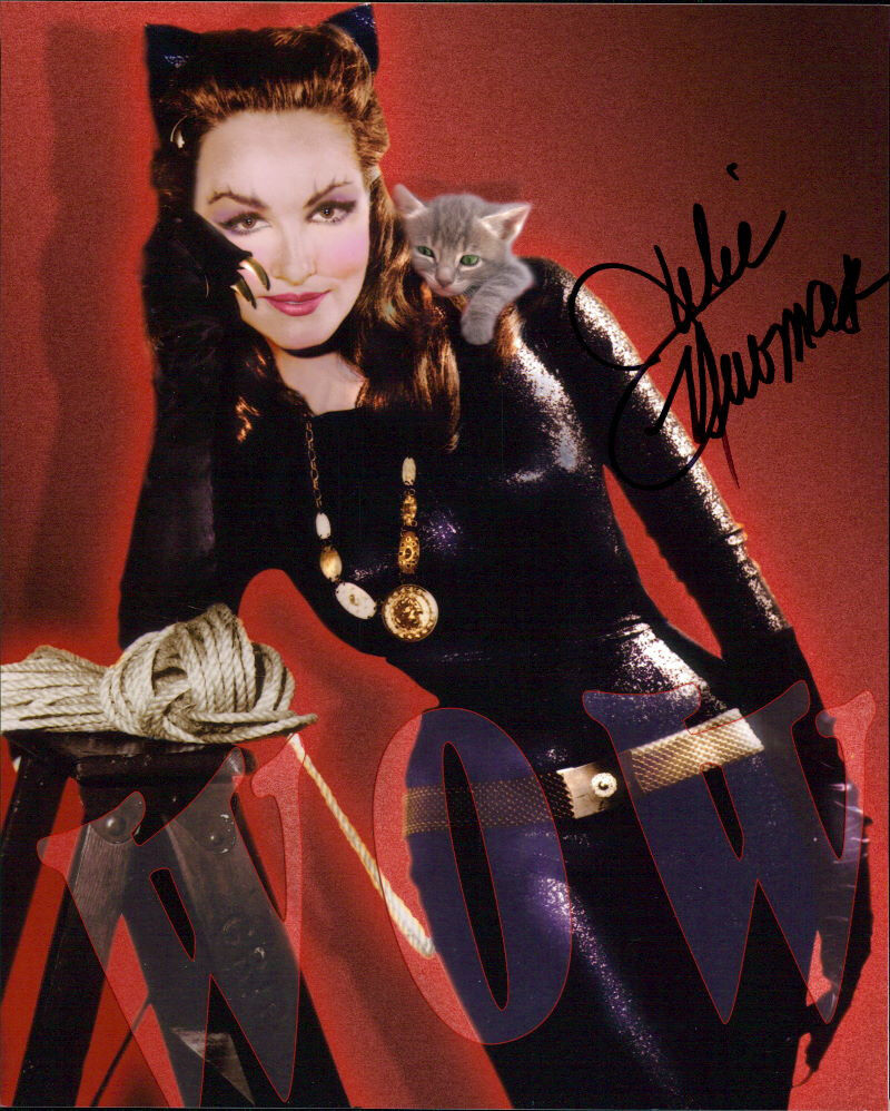 Julie Newmar (Batman) signed authentic 8x10 Photo Poster painting COA