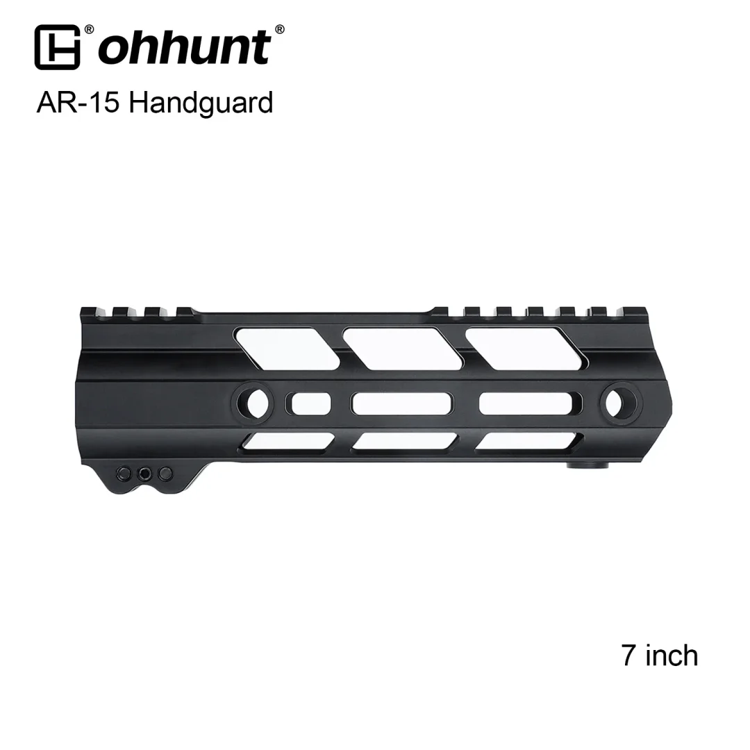 ohhunt® Gen2 AR-15 Lightweight Free Float M-LOK Handguard 7" 10" 12" 15"