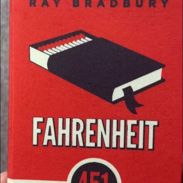 Fahrenheit 451 by Ray Bradbury Book Wallet