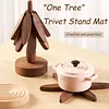 Solid Wood Anti-scalding Mat Dining Table Insulation Mat