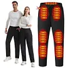 Heating Pants for Men Women 12 Heating Zone USB 5V Thermal Pants Heated Trousers