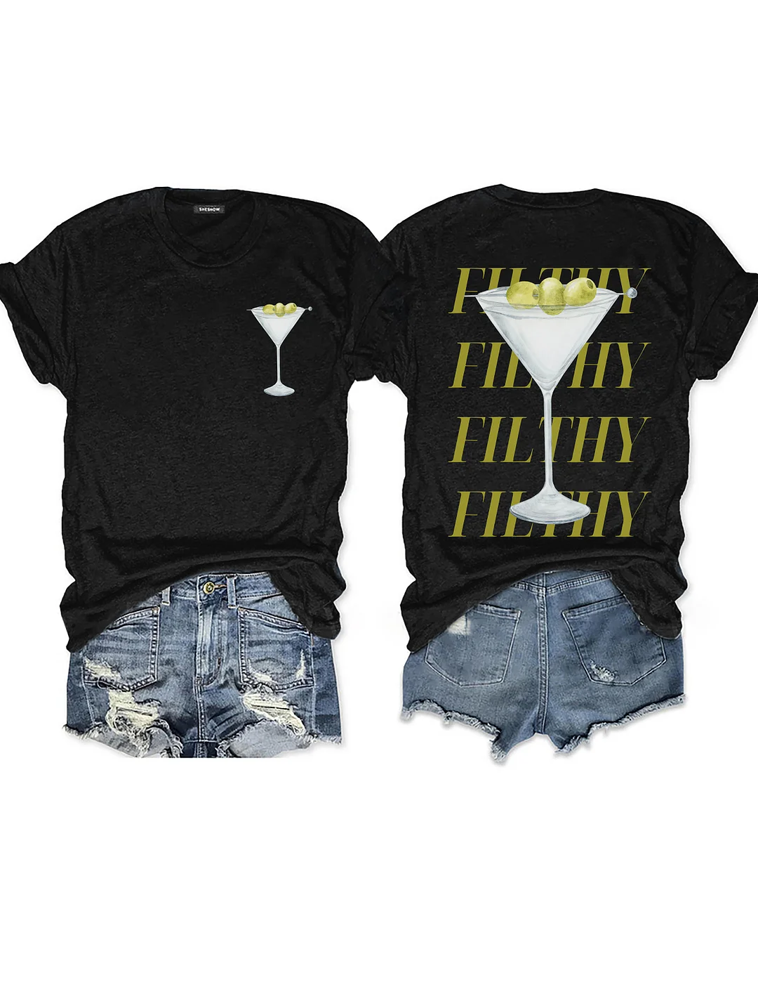 Filthy Martini T-shirt