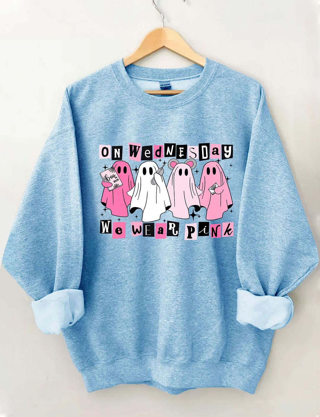 On Wednesday We Wear Pink Sweatshirt