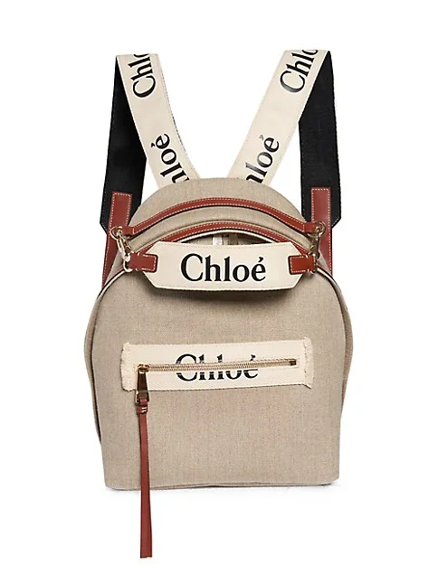 Chlo&eacute; Woody Canvas Backpack