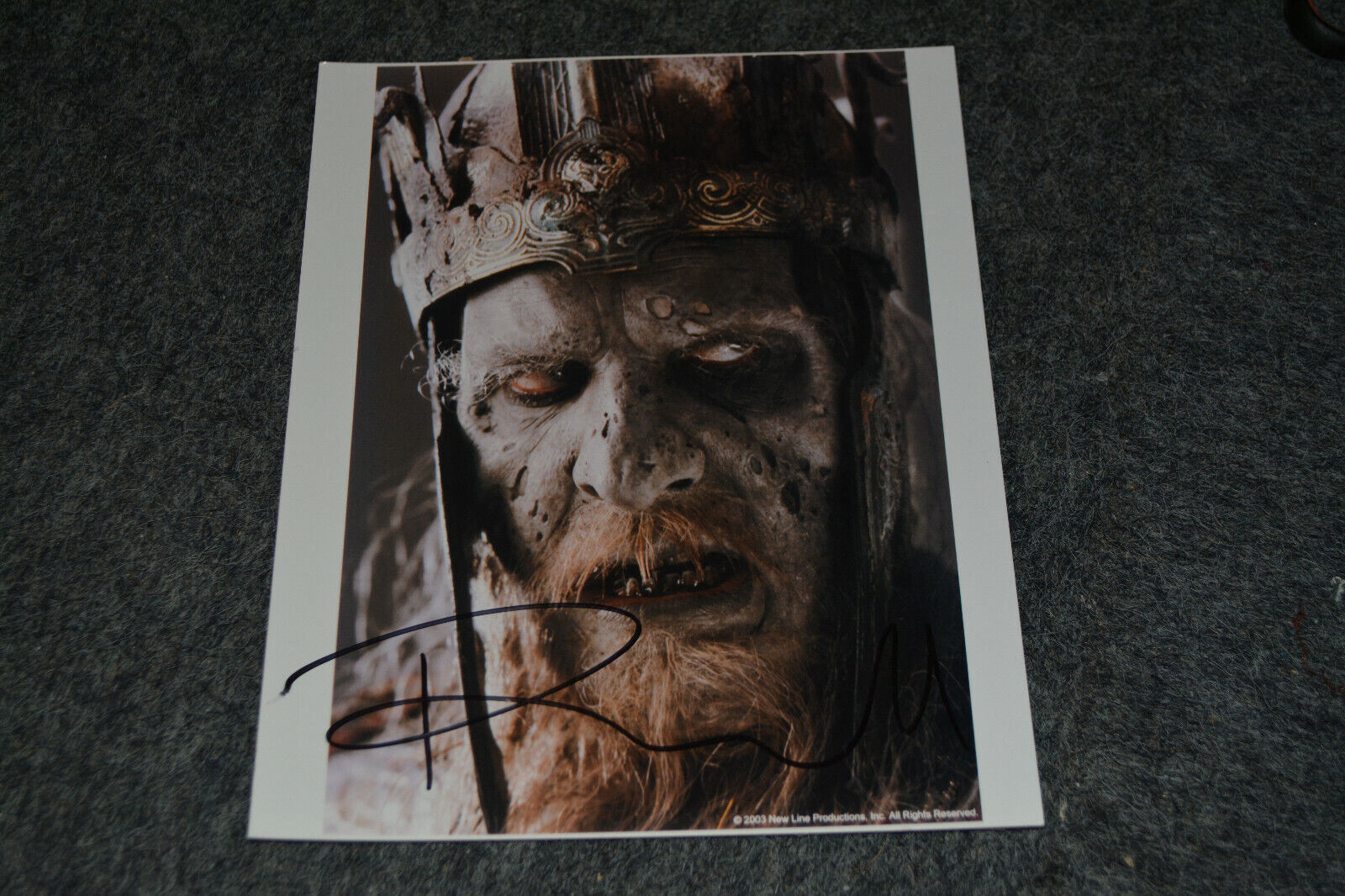 PAUL NORELL signed autograph 8x10 (20x25 cm) In Person LORD OF THE RINGS