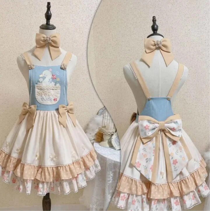 Kawaii Duck Pastel Lolita Dress BE1024