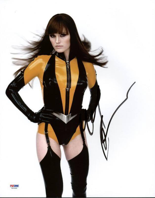 Malin Akerman Watchmen Signed Authentic 11X14 Photo Poster painting Autographed PSA/DNA #W24486