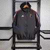2024 Belgium Windbreaker Black Football Shirt