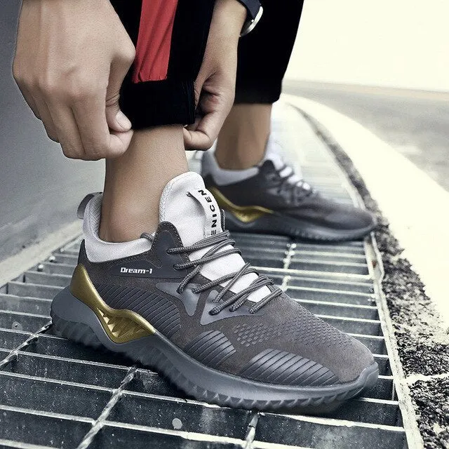 Hot Sale New Fashion Outdoor Men Casual Shoes Adult Comfortable Mens Sneakers 2019 Breathable Lightweight Man Walking Trainers