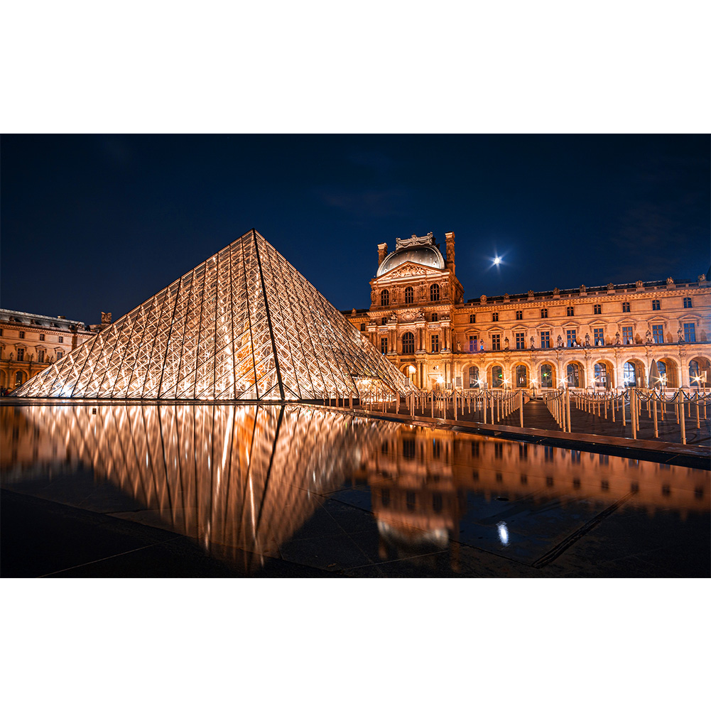 

Louvre Museum - 1000 Pieces Jigsaw Puzzle, 501 Original