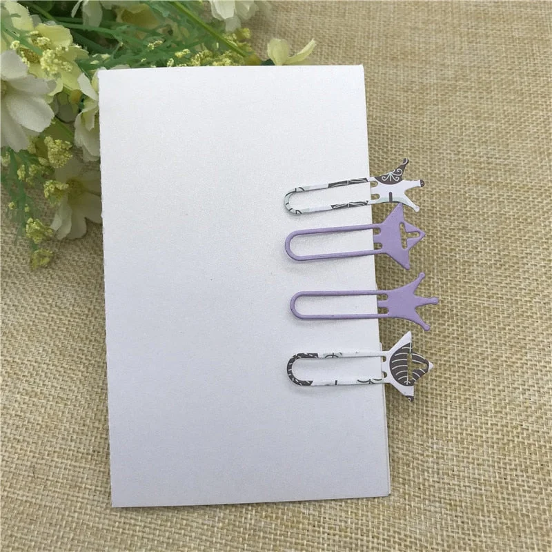 2 pC Bookmark note button Metal Cutting Dies Stencils For DIY Scrapbooking Decorative Embossing Handcraft Die Cutting Template