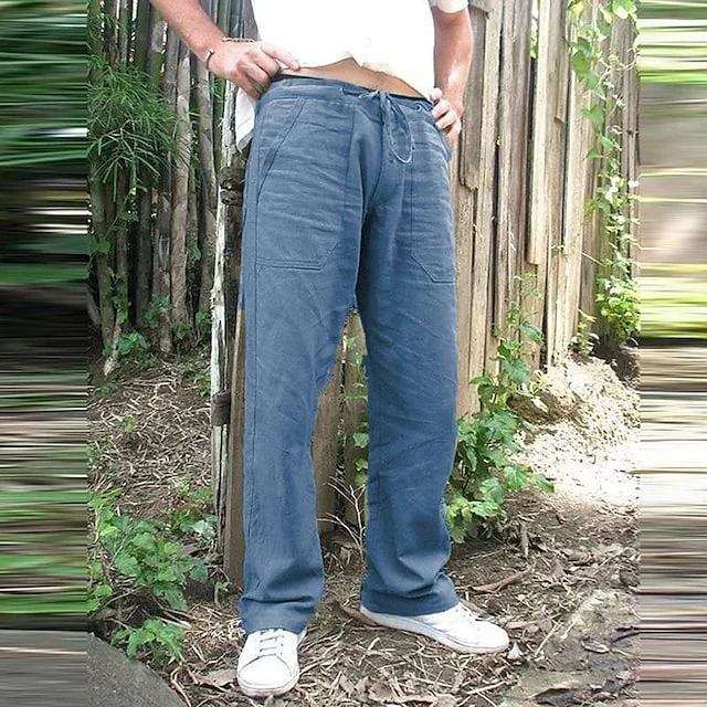 Men's Linen Pants-inspireuse